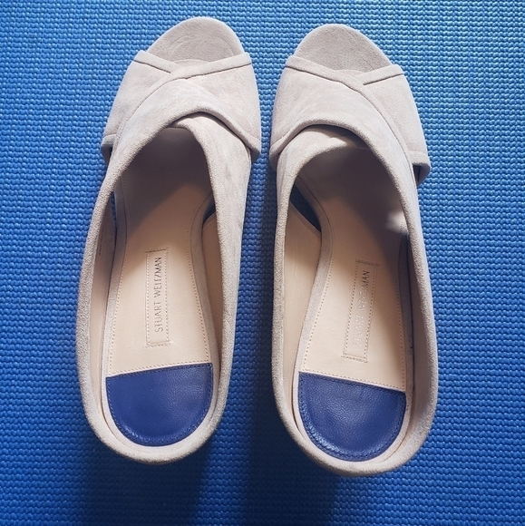 HP. Stuart Weitzman Mules - Picture 10 of 16